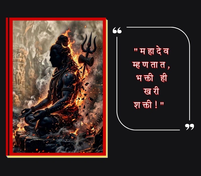mahadev caption in marathi