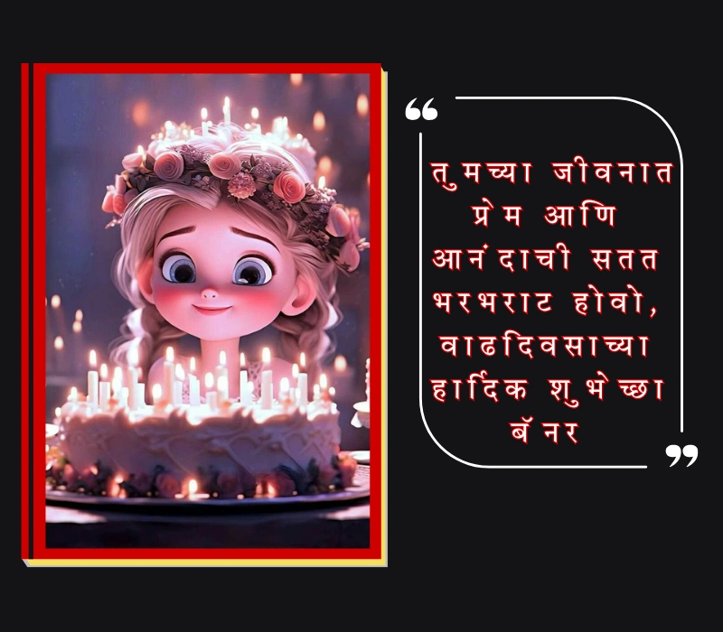 वाढदिवसाच्या हार्दिक शुभेच्छा
