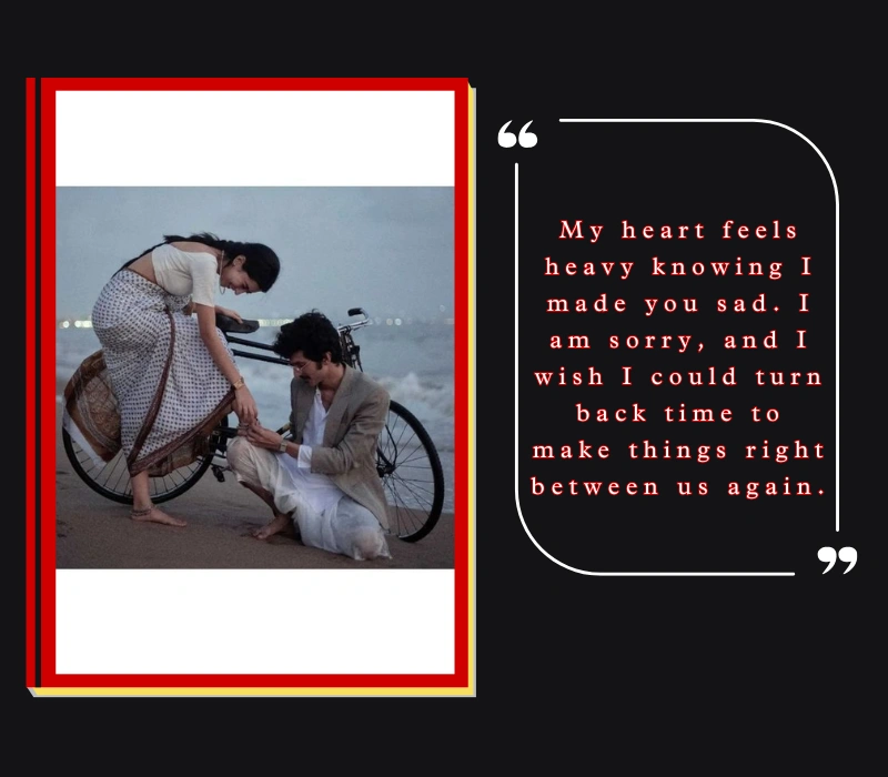 sorry quotes for love