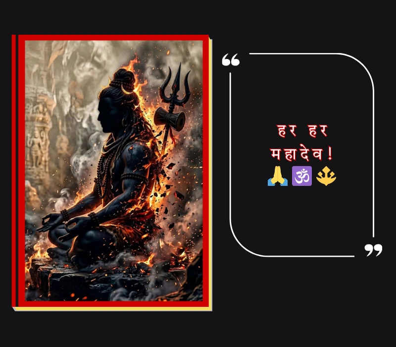 mahadev caption in marathi