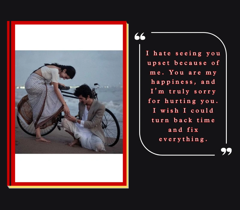 sorry quotes for love