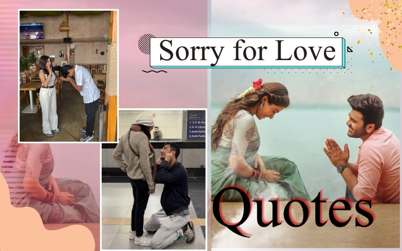 sorry quotes for love
