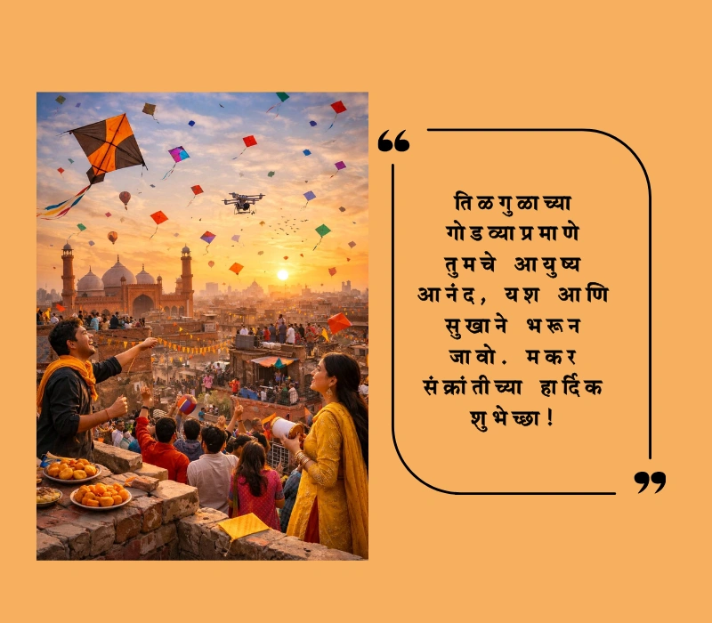 Makar Sankranti Wishes in Marathi