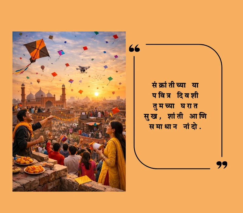 Makar Sankranti Wishes in Marathi