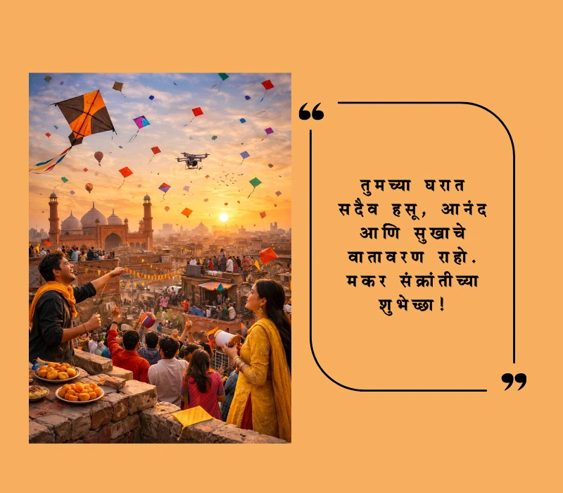 Makar Sankranti Wishes in Marathi