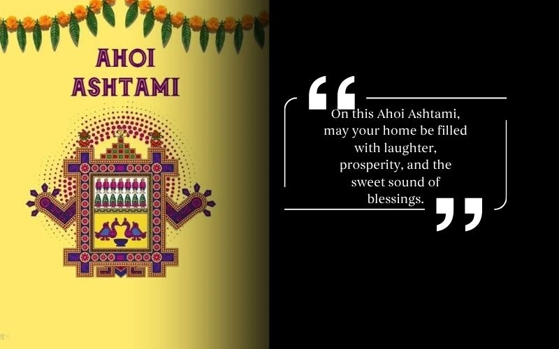 Ahoi Ashtami Wishes in Hindi