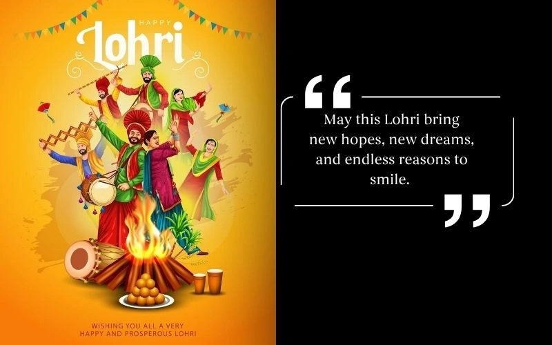Happy Lohri Wishes for Husband,