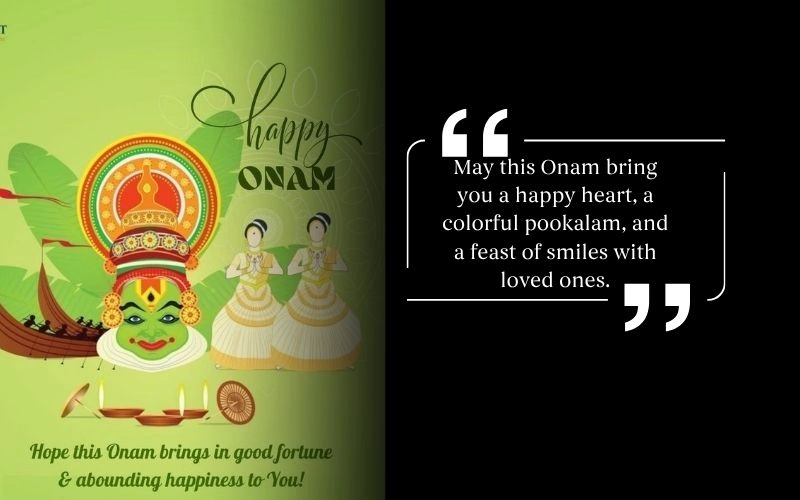 Happy Onam Wishes for Friends